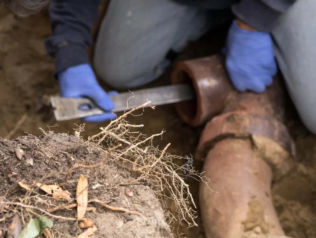 sewer line clogs edwardsville il