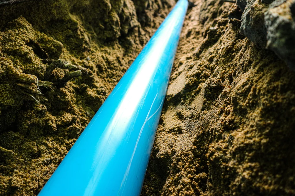 Edwardsville, IL sewer line damage